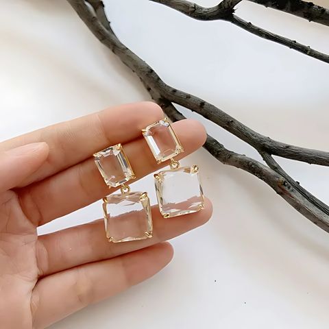 Crystal Glow Twin Studs
