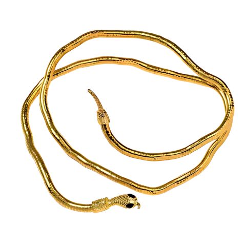 Statement Snake Necklace (Multi-look)