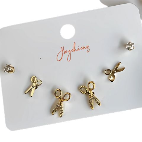 Snip Chic Trio Studs