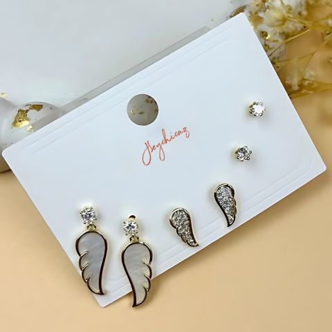 Seraph Wing Trio Studs