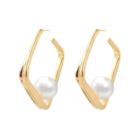 Bar & Pearl Hoops
