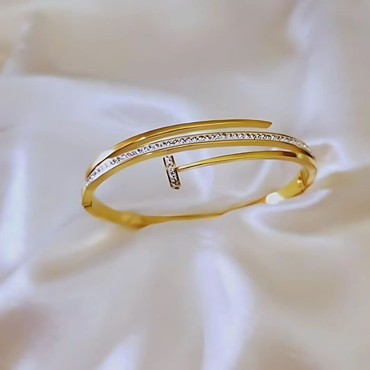 Crystal Bracelet (Gold)