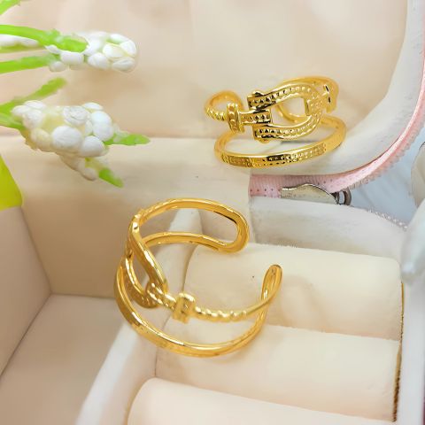 Dainty 2 Layer Ring (Adjustable)