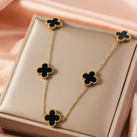 Black Clover Necklace