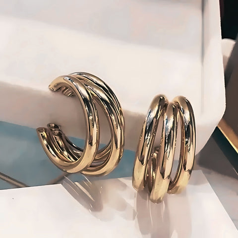 Hooping For A Better Look (Rose Gold)