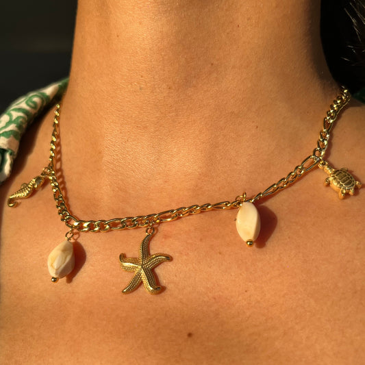 Seashell Secrets Charm Necklace