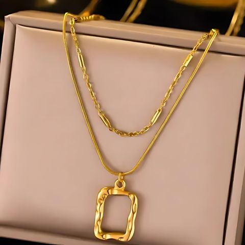 Urban Lines Square Necklace