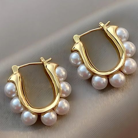 Pearl Essence Stud Earrings