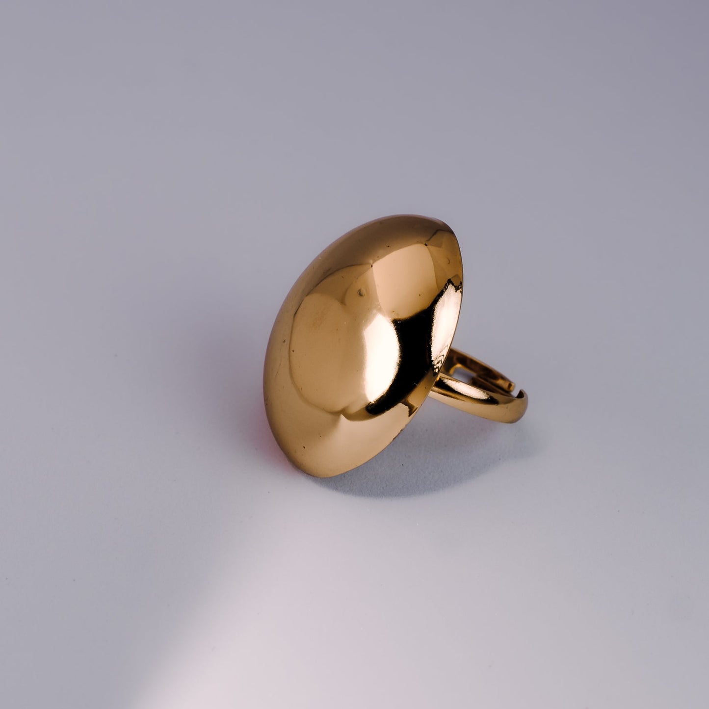 Gilded Stud Ring