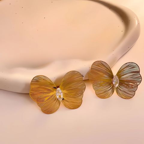 Gilded Petal Studs (Gold)