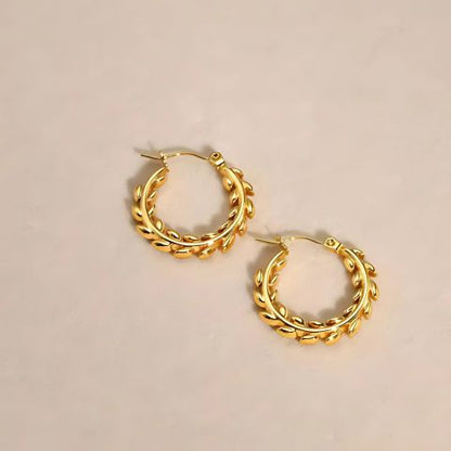 Petal Arc Hoops