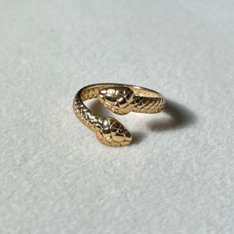 Serpent Coil Ring