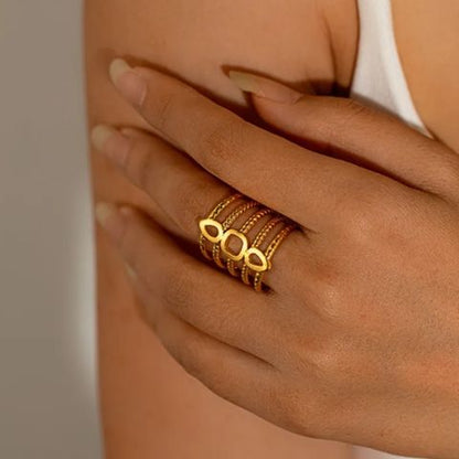 Layered Luxe Ring