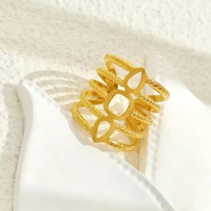 Layered Luxe Ring