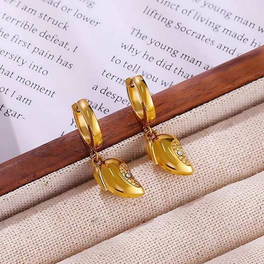 Half Heartedly Earrings