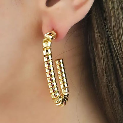 Bold Bar Hoops