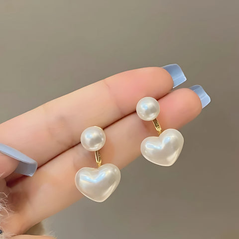 Pearl Layered Heart