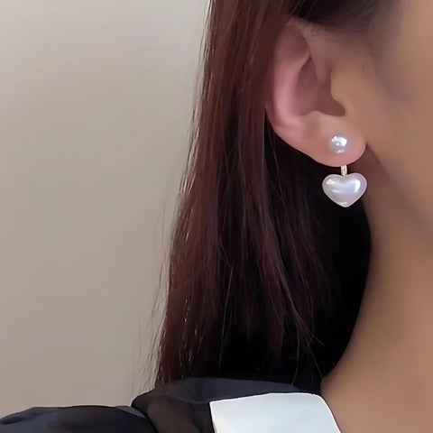 Pearl Layered Heart