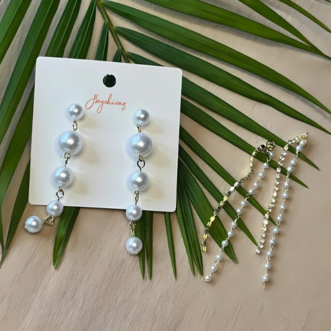 Drop Dead Pearl (Multi-look Earring)
