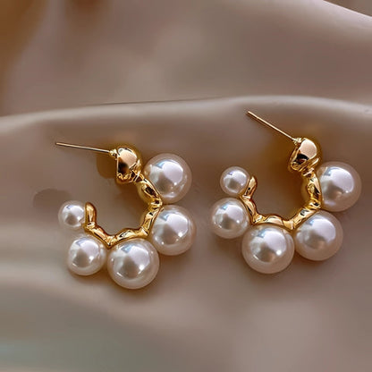 Pearl All Around Hoop