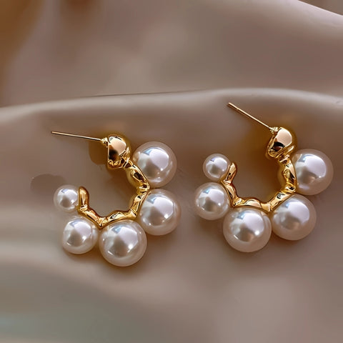Pearl All Around Hoop