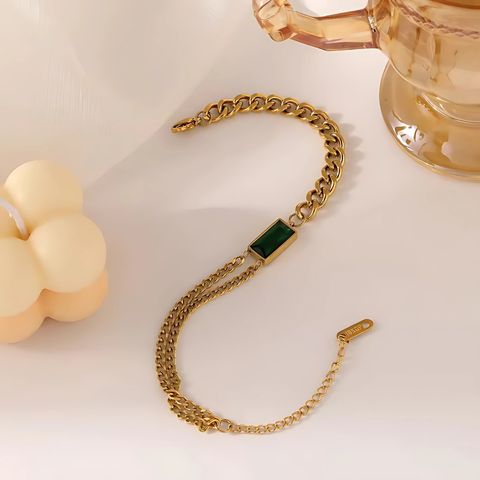 Emerald Zircon Bracelet