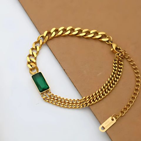 Emerald Zircon Bracelet