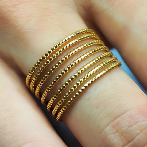 Chunky Multi-layered Ring (Adjustable)
