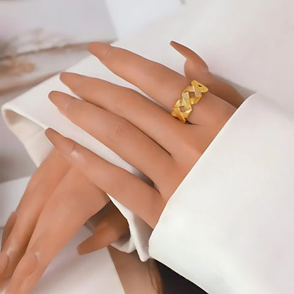 Cross Road Ring (Adjustable)