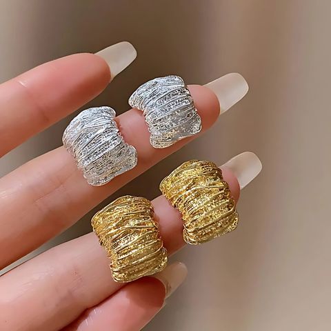 Foiled Statement Earring (Gold)