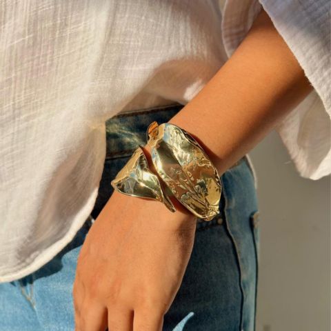 Gold Leaf Cuff