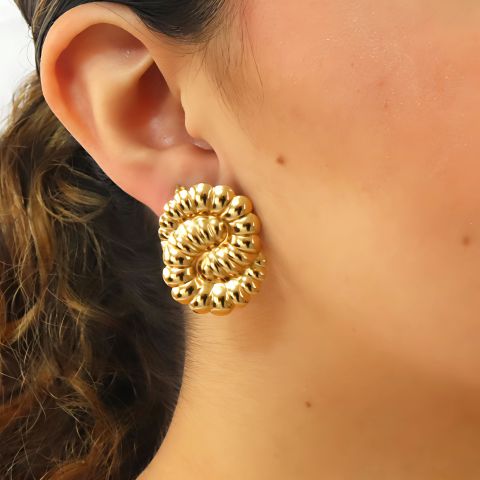 Dainty Double O's Earring