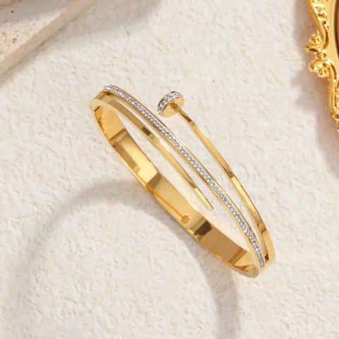 Crystal Bracelet (Gold)