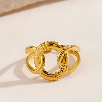 Chunky O-shaped Ring (Adjustable)