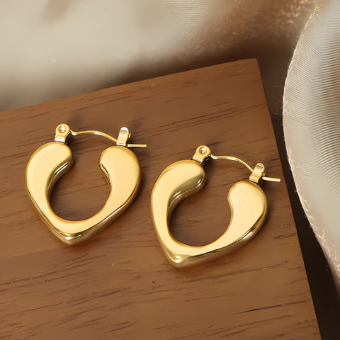 Statement Heart Hoops