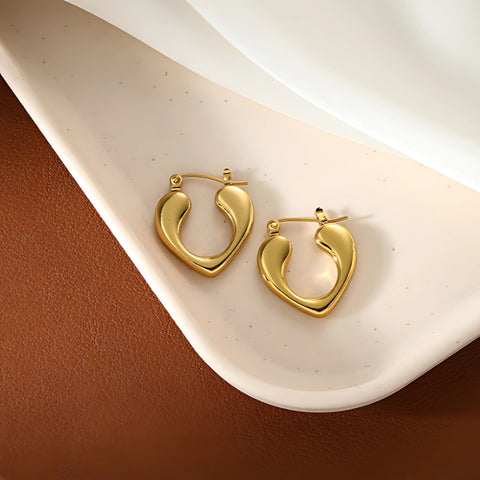 Statement Heart Hoops
