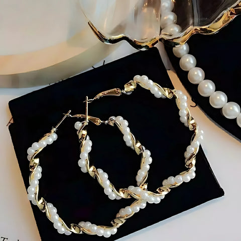 Royal Hoop Earrings