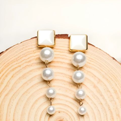 Pearl Cubist Drops